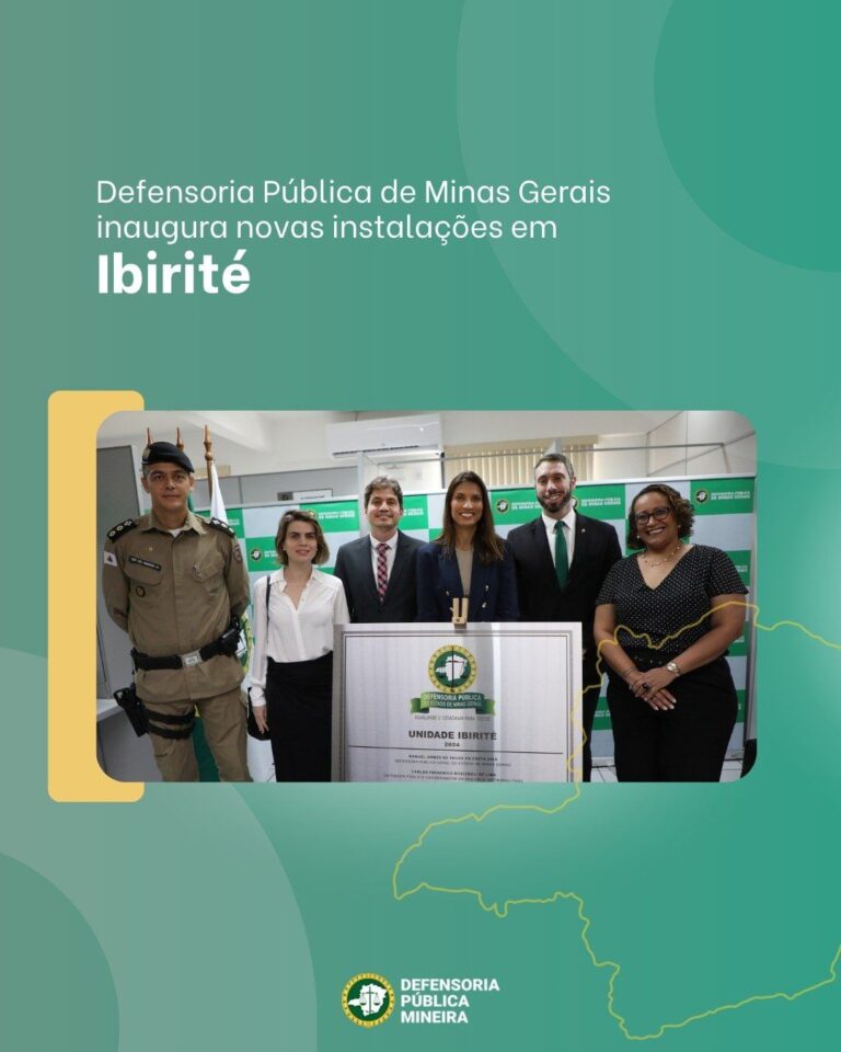 Defensoria Pública De Minas Gerais Inaugura Novas Instalações Em ...