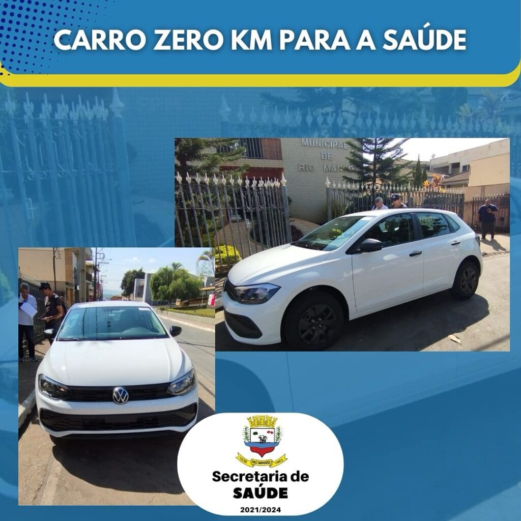 Município de Rio Manso adquire veículo novo para Saúde municipal