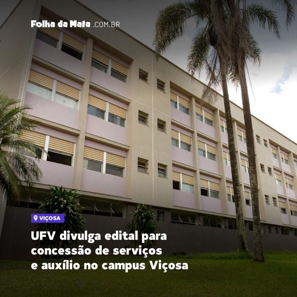 UFV abre inscrições para avaliação socioeconômica do programa de assistência estudantil