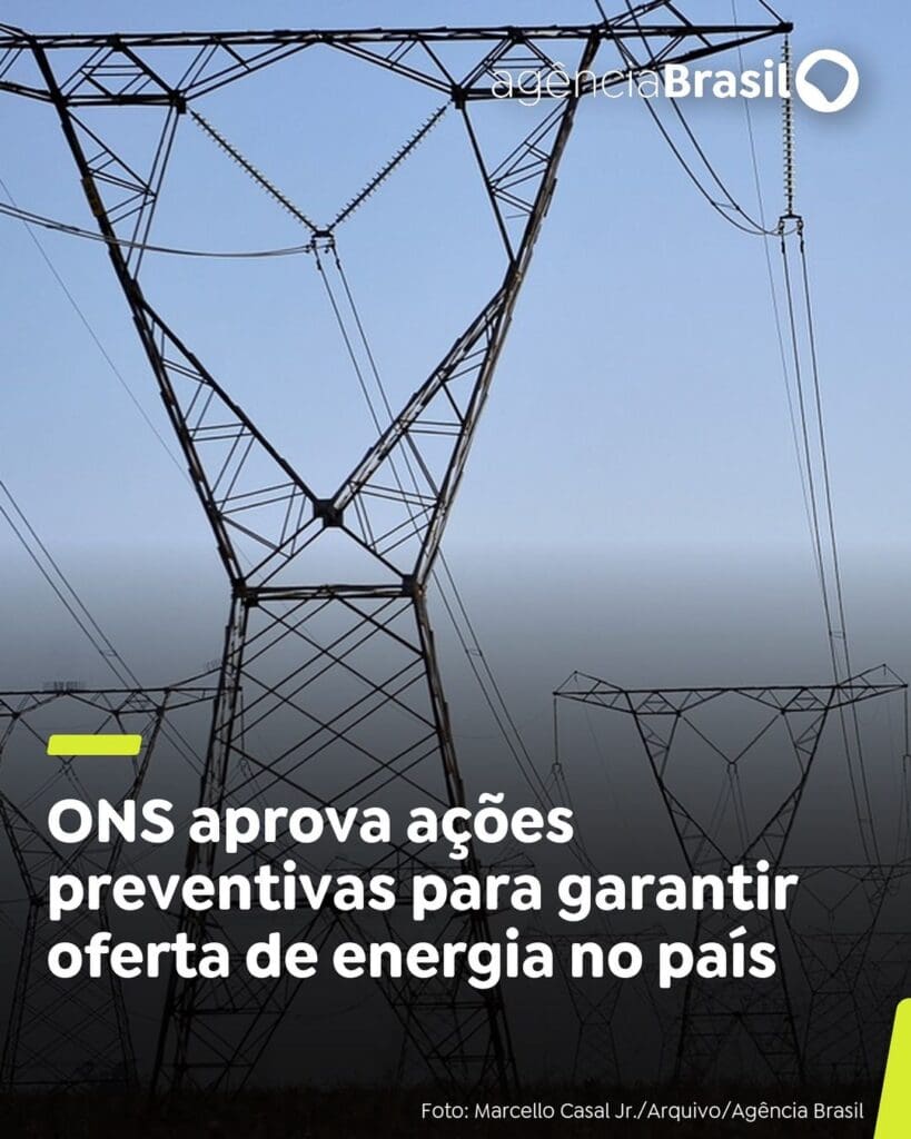 ONS adota medidas preventivas para garantir oferta de energia em meio a seca e La Niña