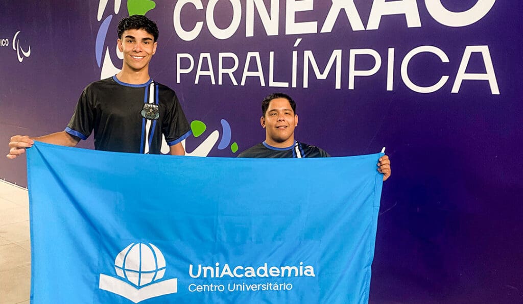Alunos do UniAcademia participam da etapa nacional das Paralimpíadas Universitárias em São Paulo