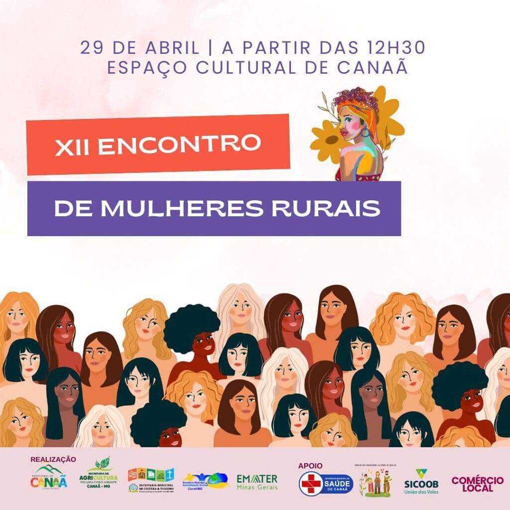 Vem aí o XII Encontro de Mulheres Rurais de Canaã