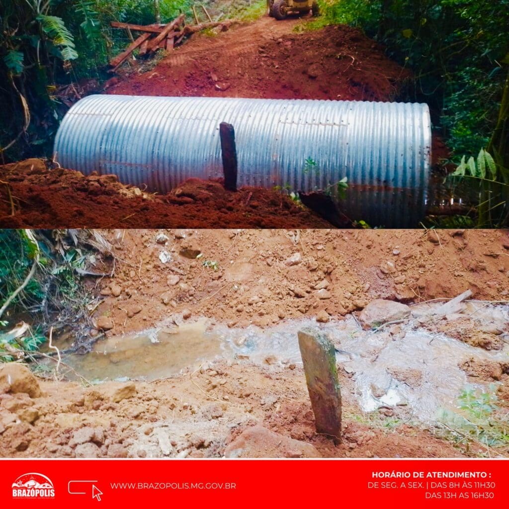 Prefeitura de Brazópolis conclui reconstrução de ponte no bairro Paiolzinho