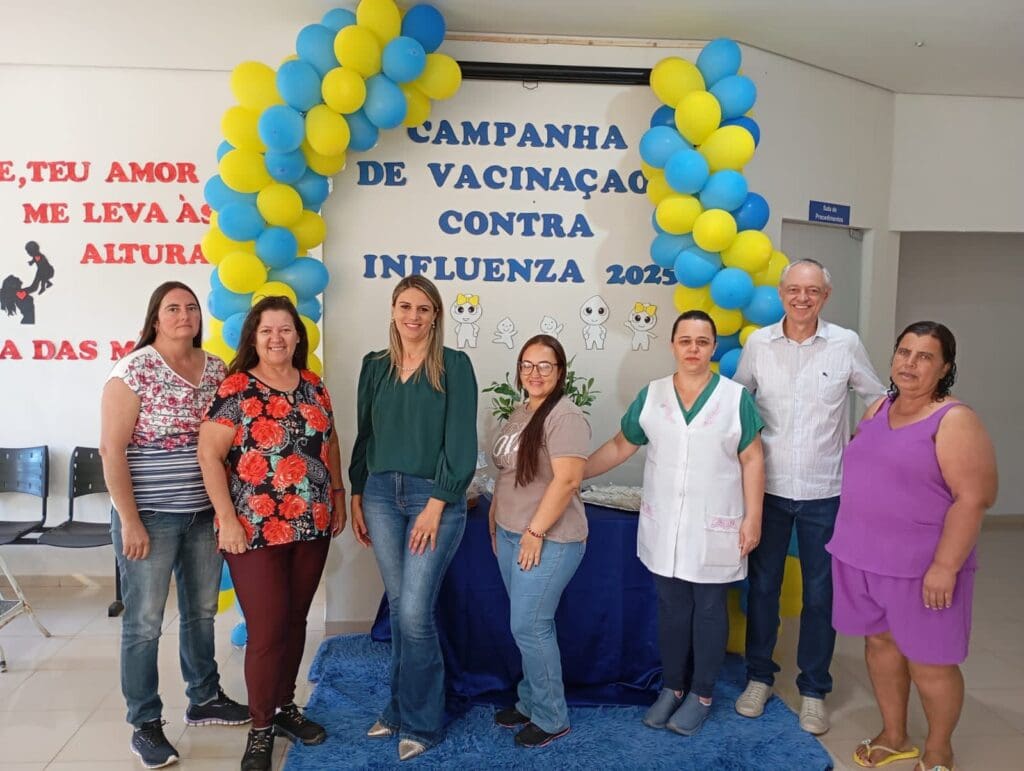 Dia D da Vacinação contra a Influenza mobiliza famílias em Cascalho Rico e Santa Luzia da Boa Vista