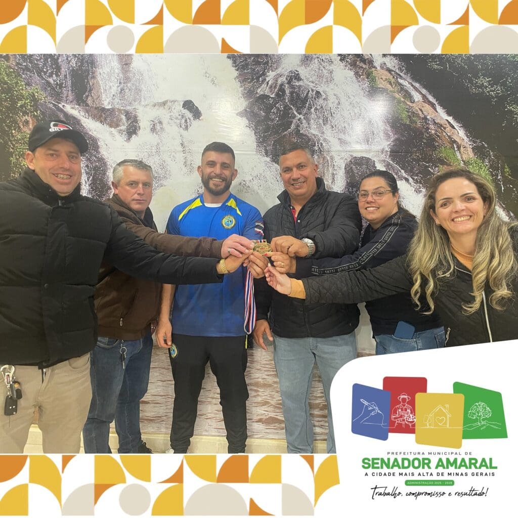 Senador Amaral recebe campeão mundial de Muay Thai com homenagem oficial