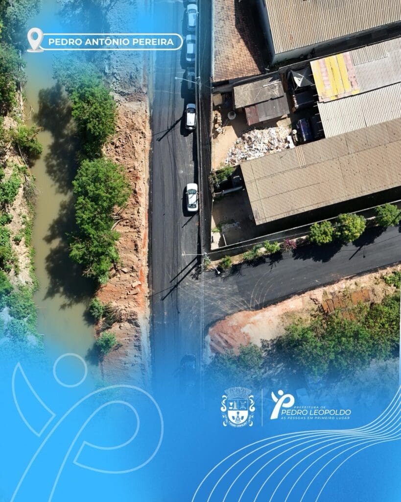 Rua Pedro Antônio Pereira recebe obras de infraestrutura em Pedro Leopoldo