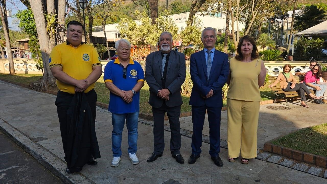 Caxambu celebra o Dia da Independência com cerimônia de hasteamento da bandeira