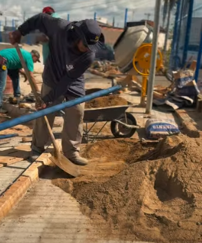 Passos avança com obras de ampliação da quadra de areia