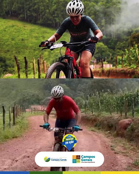 Atletas de Campos Gerais conquistam ouro no MTB Pedra do Navio