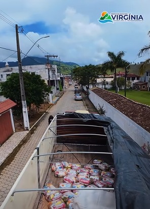 Virgínia recebe remessa de ajuda humanitária para famílias em vulnerabilidade
