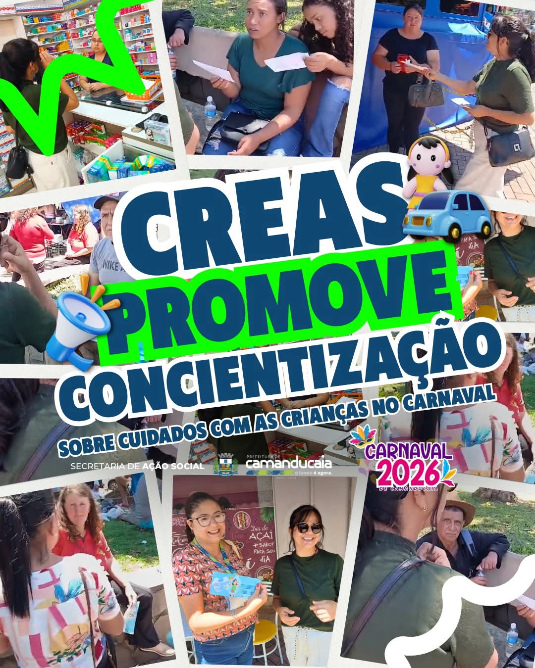 Camanducaia Promove Conscientização sobre Proteção Infantil Durante o Carnaval