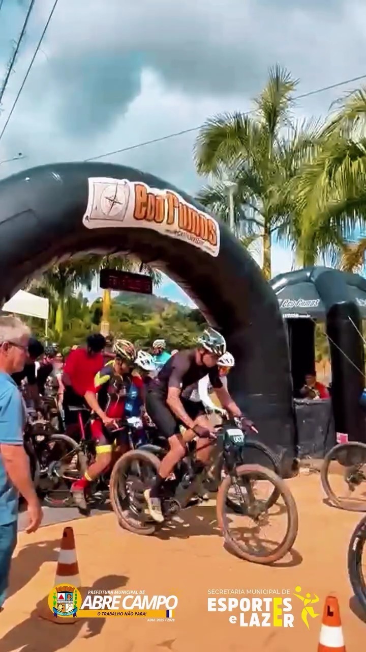 2ª Corrida MTB Rota Sertões do Leste consolida Abre Campo como destino de eventos esportivos