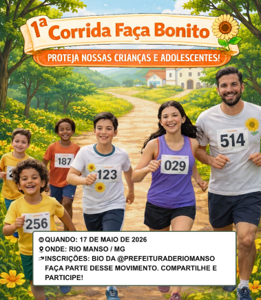 Rio Manso promove 1ª Corrida Faça Bonito em prol da proteção infantil