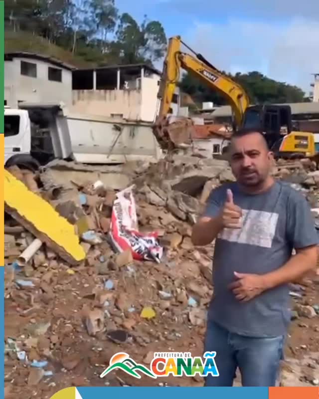 Canaã Inicia Obras para a Construção do Complexo Esportivo Municipal