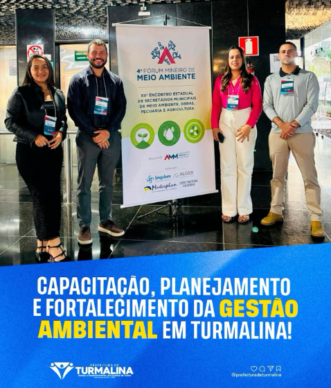 Capacitação, planejamento e fortalecimento da gestão ambiental em Turmalina