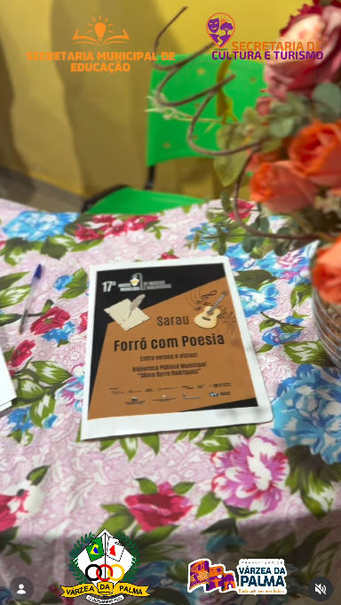 17º Sarau de Poesia celebra cultura popular e encanta público em Várzea da Palma