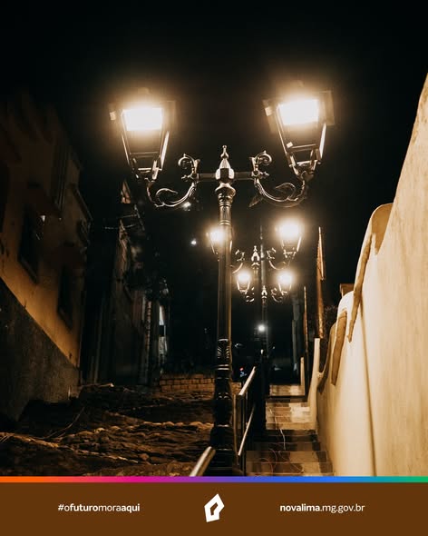 Nova Lima moderniza iluminação do Zigue-Zague Pequeno e melhora segurança e mobilidade no trecho histórico