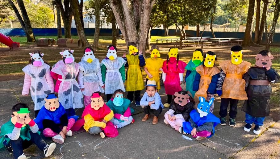 Caldas promove apresentação teatral com alunos da educação infantil em Pocinhos do Rio Verde